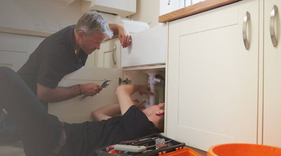 Professional burst pipe repair services in Wellston, OK